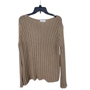 Women’s Jones New York Sport gold sweater  size L